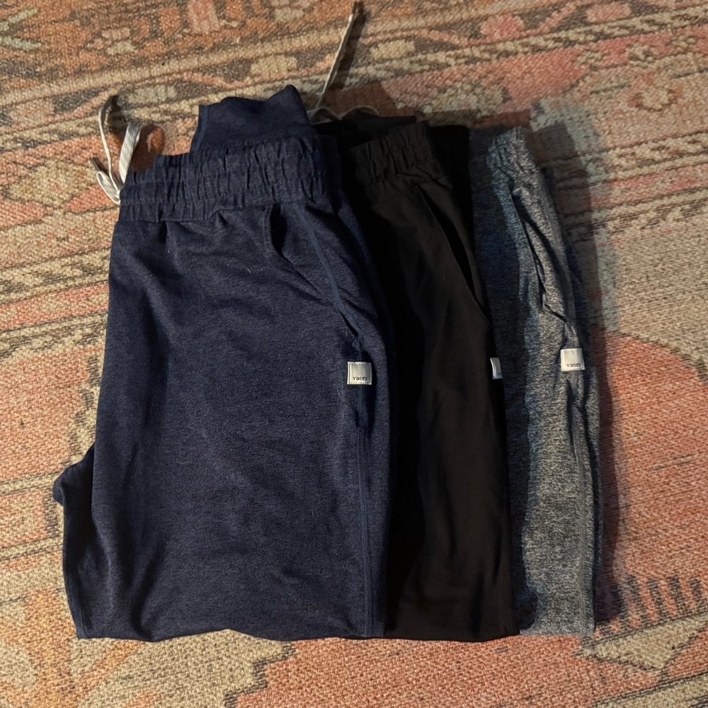 Vuori Women's Jogger Pants - Navy, Black, and Gray